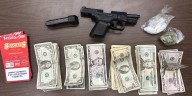 Felon accused of assaulting woman allegedly found with drugs, gun after running from Nashville police