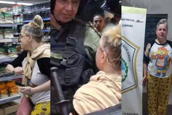 Locura total en el acto de Milei: una libertaria intentó apuñalar a varias personas y terminó detenida