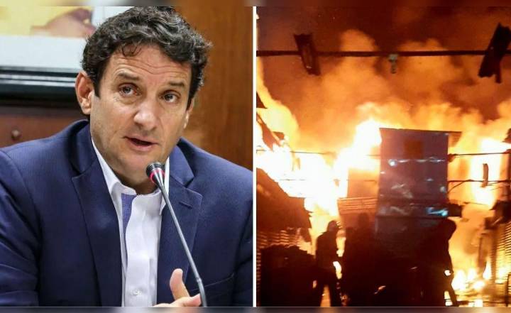 Renzo Reggiardo insinúa que incendios ocurridos hoy en el Centro de Lima tendría vínculo con la marcha de la Generación Z