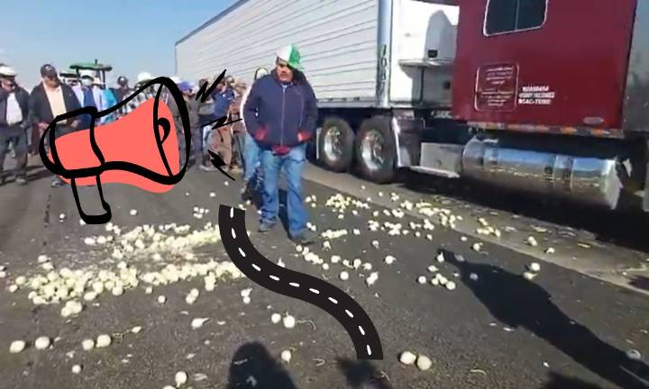 ¿Qué carreteras están bloqueadas y cuáles son las exigencias de los campesinos?