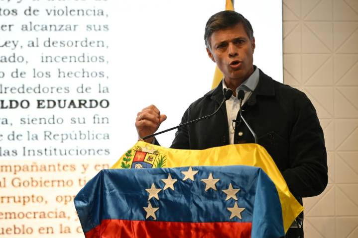 Leopoldo López tilda de «arbitrariedad» la intención de Maduro de retirarle la nacionalidad venezolana