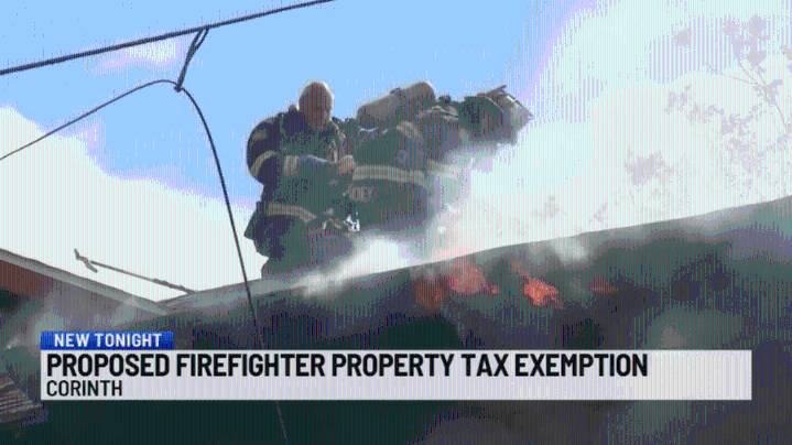 Proposed tax break for Corinth Firefighters