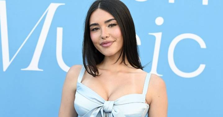 Madison Beer Commands Double Takes in Sheer White Mini Dress