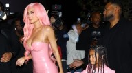 Kylie Jenner Wears Pink Latex Dress, Matches with Daughter Stormi at Kylie Cosmetics 10th Anniversary Party! | Celebrity Babies, Kylie Jenner, Stormi Webster | Celebrity News and Gossip | Entertainmen