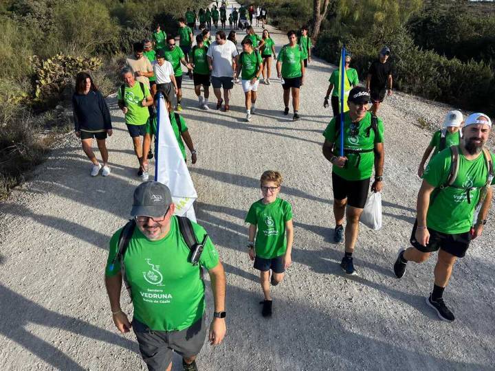 Los colegios Vedruna de la Bahía de Cádiz se unen en una ruta de 41 kilómetros
