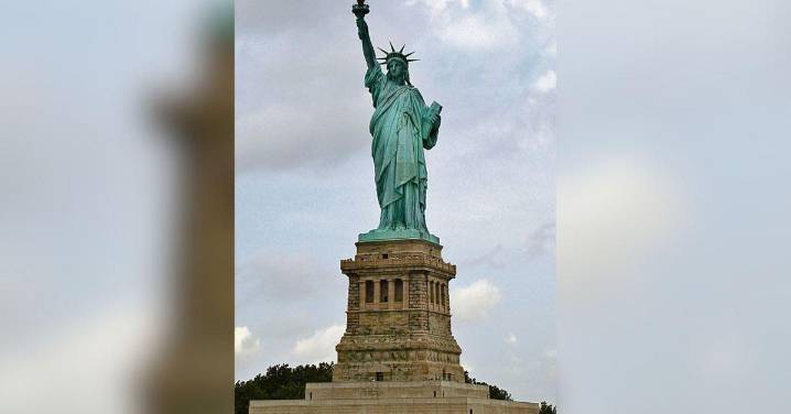 La estatua de la Libertad