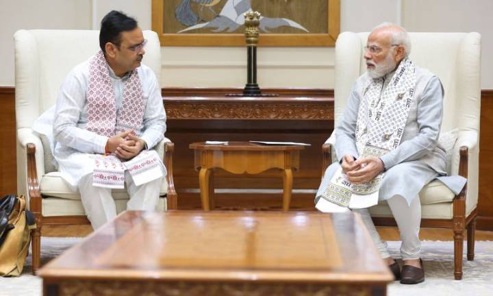 Rajasthan Chief Minister meets PM