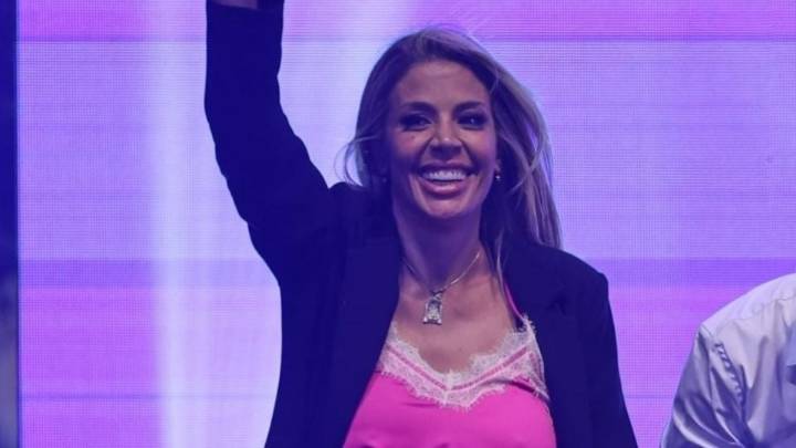 El festejo de Virginia Gallardo tras ser electa como diputada nacional