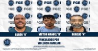 En prisión tres hombres acusados por agredir a familiares en distintos hechos