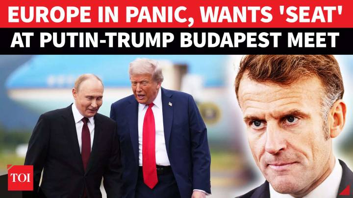 ‘U.S. Can’t Decide Alone’: Macron 'BEGS' Trump For Seat With Putin At Ukraine Talks In Budapest