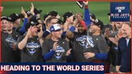 THE TORONTO BLUE JAYS ARE ADVANCING TO THE WORLD SERIES!