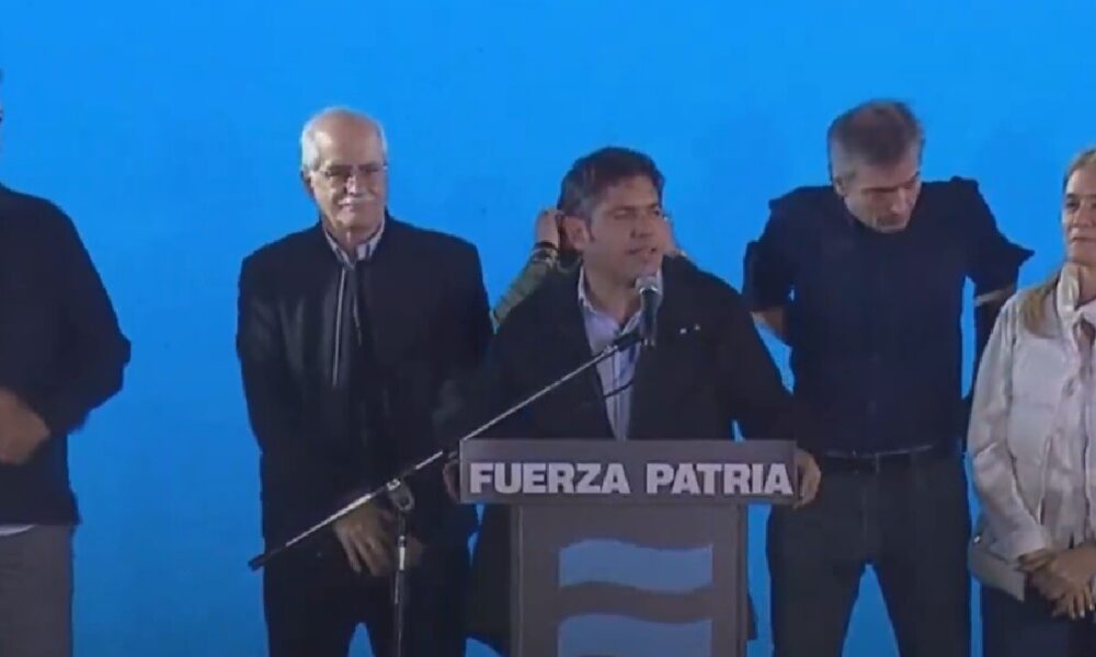 Kicillof tras la derrota en PBA: "Milei se equivoca si festeja este resultado"