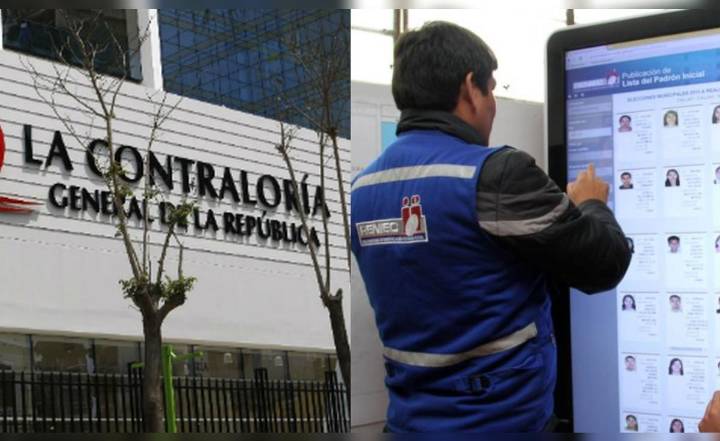 Contraloría inicia investigación a Reniec por exposición del padrón electoral