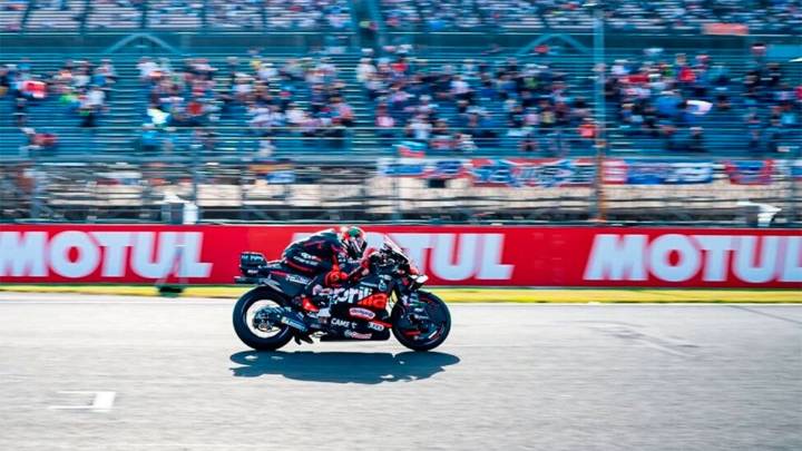 En Mandalika, Bezzecchi fue el mejor del segundo ensayo de MotoGP