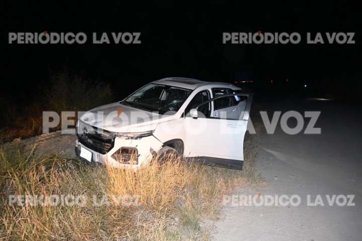 Choque evitado termina en accidente en Libramiento Eliseo Mendoza Berrueto