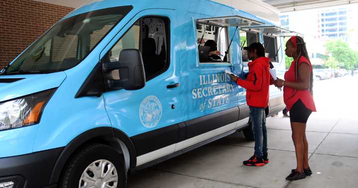 Save a trip driving across town by visiting Lincoln Library's Mobile DMV