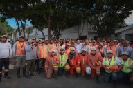 Brigadistas yucatecos concluyen misión humanitaria en Veracruz tras devastadoras lluvias