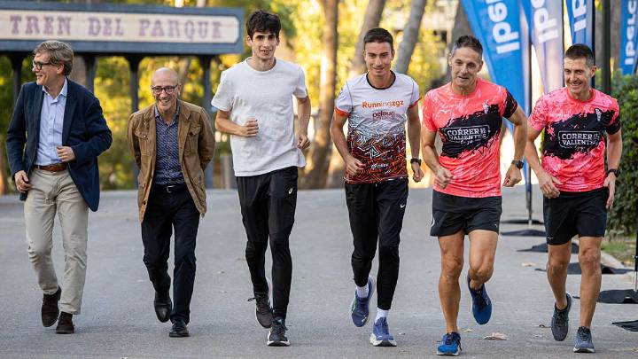 Zaragoza estrena seis circuitos señalizados de running en el Parque Grande José Antonio Labordeta