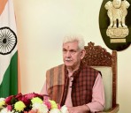 Rahul Sahai, Chairman Indian Chamber of Commerce Jammu Chapter calls on LG