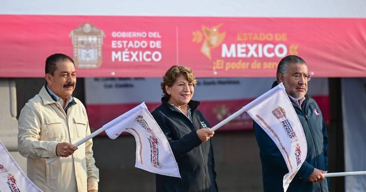 Gobierno de Delfina Gómez envía 15 toneladas de ayuda humanitaria y víveres a Hidalgo