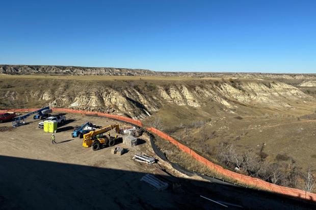 A Theodore Roosevelt library is opening soon. Visitors must pack a bag for North Dakota