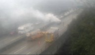 Vehicle on fire blocking Ironworkers Bridge to North Vancouver