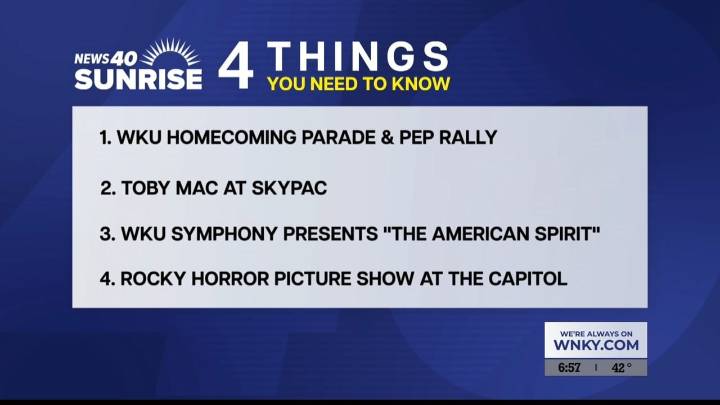 4 Things You Need to Know: October 31, 2025