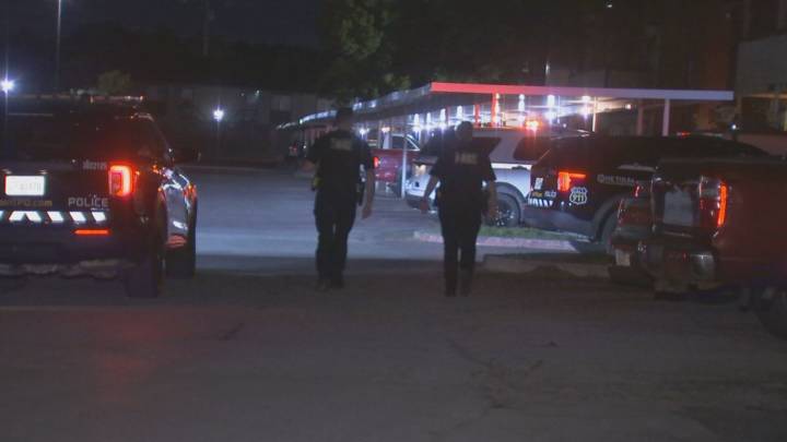 Tulsa police search for suspect after late