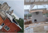 El dolor del presidente del club de Junín que perdió el techo durante el temporal: “Es una angustia enorme”
