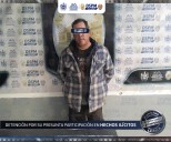 Detienen al sur de la ciudad a hombre en poder de una pistola calibre .45