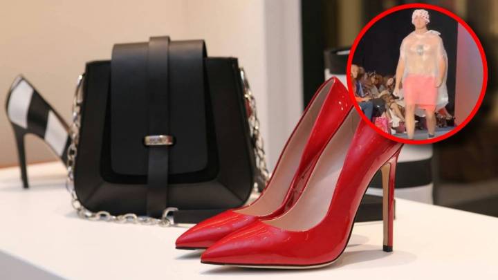 Famoso youtuber desfila con bolsa de basura y gorro de baño en pasarela de moda en Nueva York, así fue detenido: Video