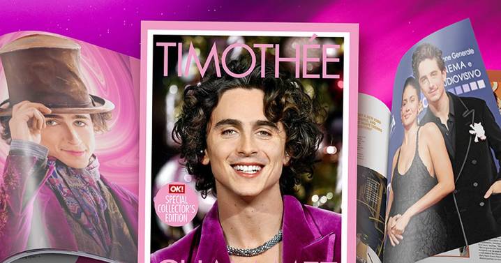 Don’t miss this collector’s edition magazine online or in shops, perfect for every Chalamet fan!