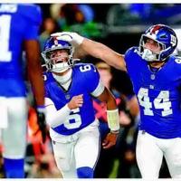 Skattebo, Dart shine in Giants' victory