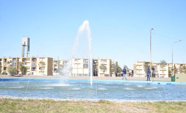 Se encuentra operativa la fuente de agua del barrio Codepro