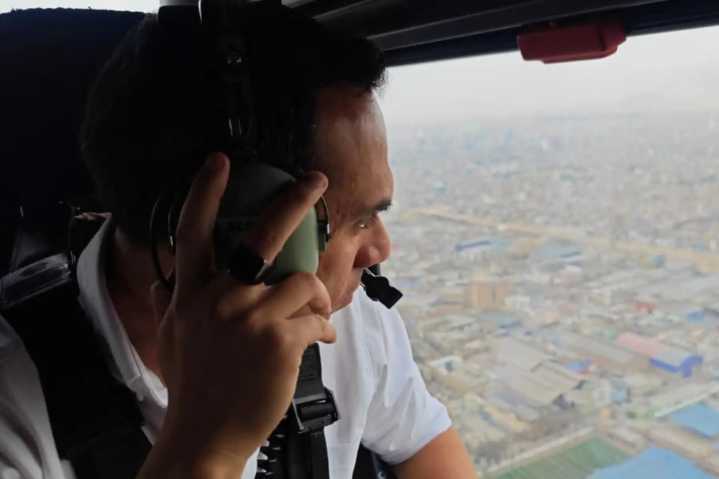 Inseguridad ciudadana: presidente José Jerí realizó sobrevuelo por distritos de Lima