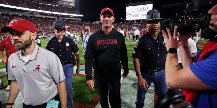 Missouri’s Drinkwitz has one question for Alabama counterpart DeBoer: What are you wearing Saturday?