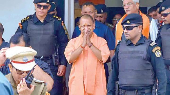 Yogi pays tribute to martyred cops; ‘state committed to supporting kins