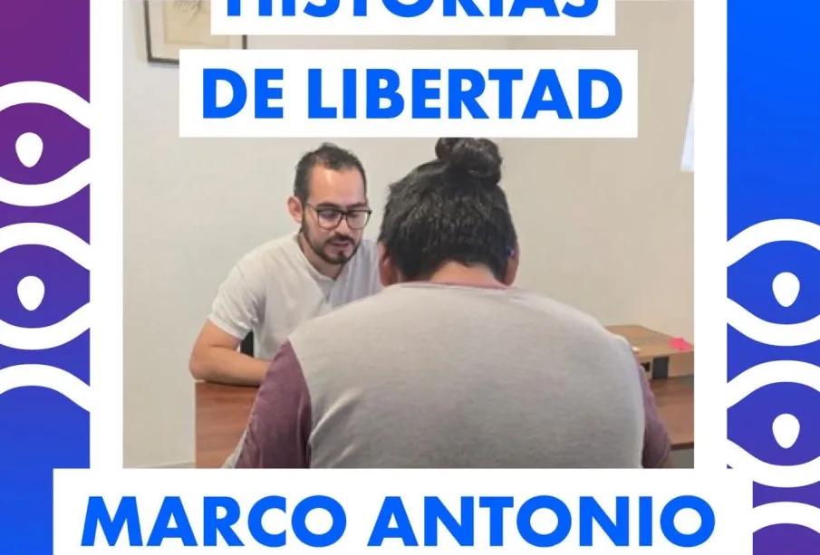 Marco Antonio recupera su libertad con apoyo de Perteneces A.C. y apuesta por una nueva oportunidad