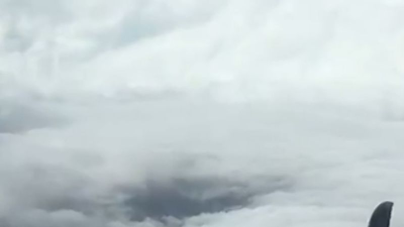 Inside the eye of Hurricane Melissa