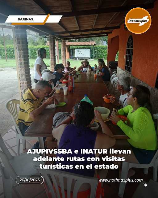 AJUPIVSSBA e INATUR llevan adelante rutas con visitas turísticas en el estado