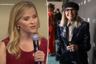 Reese Witherspoon tears up while honoring late 'mentor' Diane Keaton