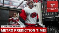 Where do the Carolina Hurricanes Finish in the Metropolitan Division in 2025