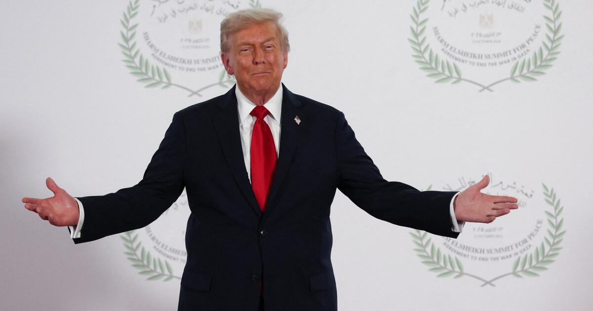 Tras el frágil alto el fuego en Gaza, Trump dice que ahora quiere "resolver Rusia"