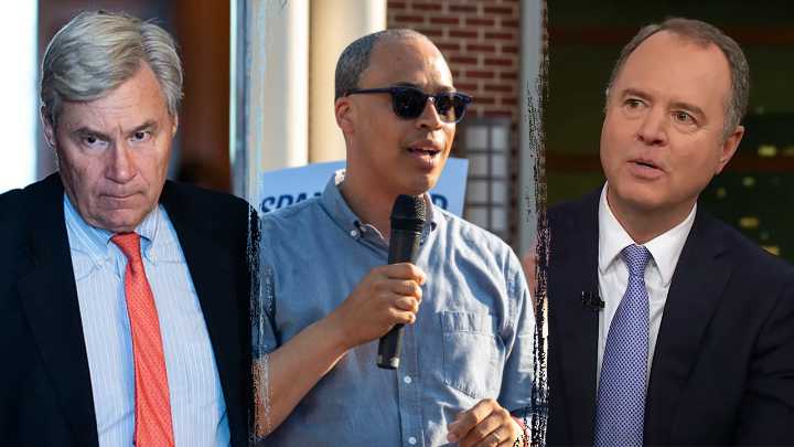 More Senate Democrats dodge Democratic candidate's violent messages scandal