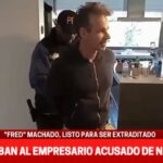 Así trasladaban a Fred Machado tras ser detenido