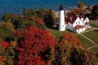 Drone photos show why Michigan’s Upper Peninsula is the top color spot in America