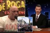 Joe Rogan slams media complaining about Jimmy Kimmel while UK government arrests people for online speech