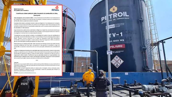 Petroil busca aclarar confusión tras “decomiso histórico de combustible” en Silao