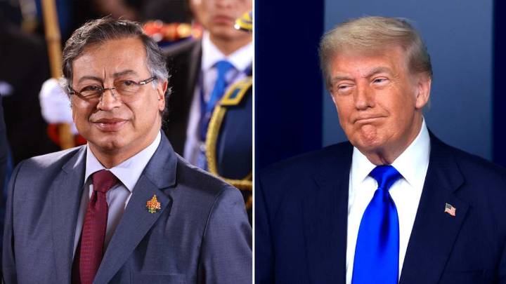 Cancillería de Colombia reacciona a las amenazas e insultos de Trump a Petro