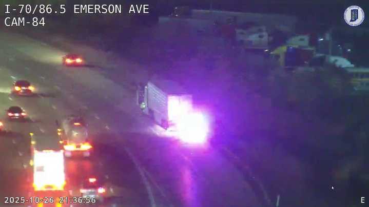 INDOT: Eastbound lanes of I-70 closed due to fatal crash